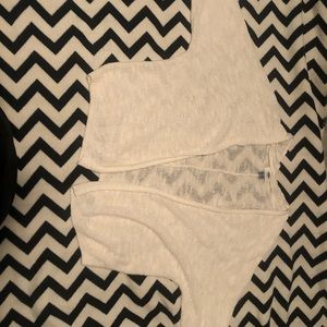 3/4 sleeve layering sweater